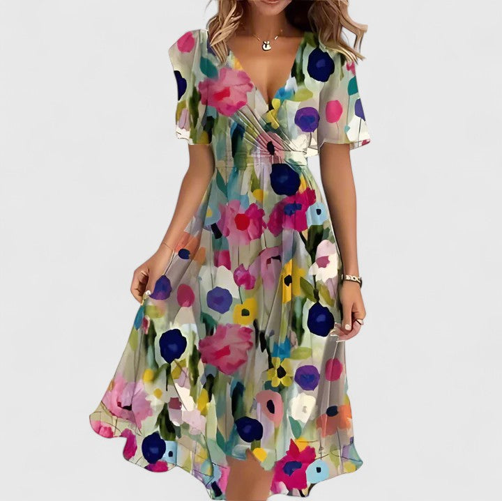 Valantomode | Chic Short Dress for Effortless Summer Style