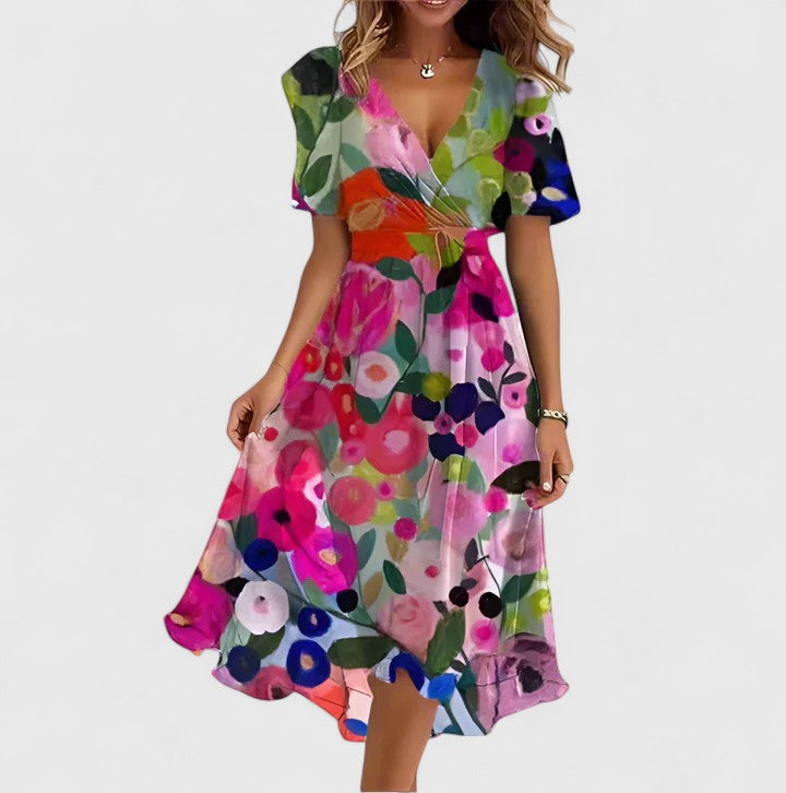 Valantomode | Chic Short Dress for Effortless Summer Style