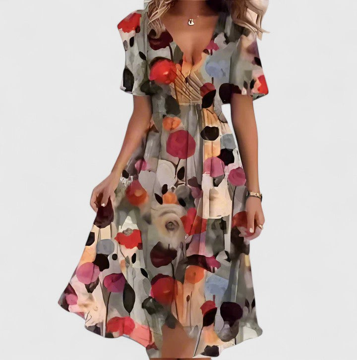 Valantomode | Chic Short Dress for Effortless Summer Style