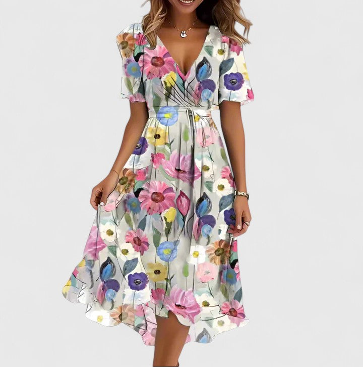 Valantomode | Chic Short Dress for Effortless Summer Style