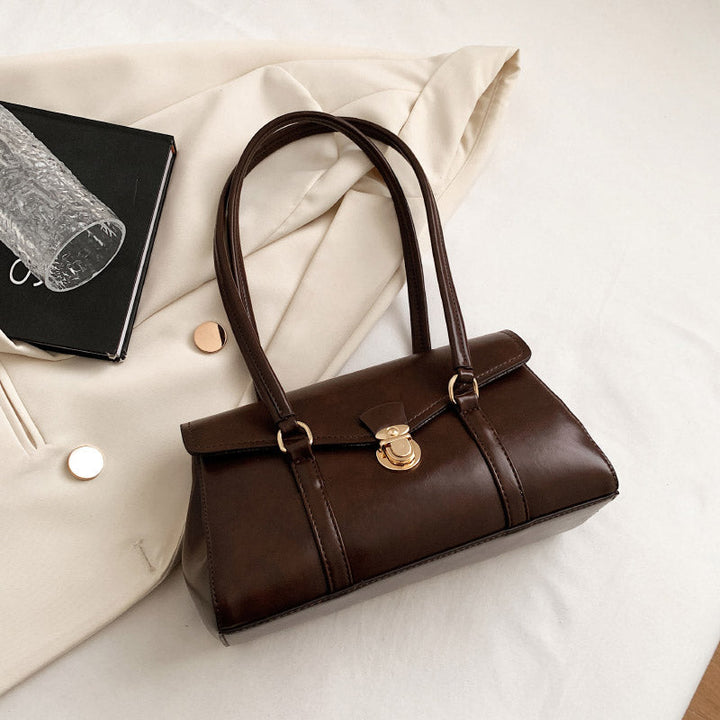 Valantomode | The Veridian Heritage Garrison – Women's Premium Vintage-Inspired Vegan Leather Shoulder Bag