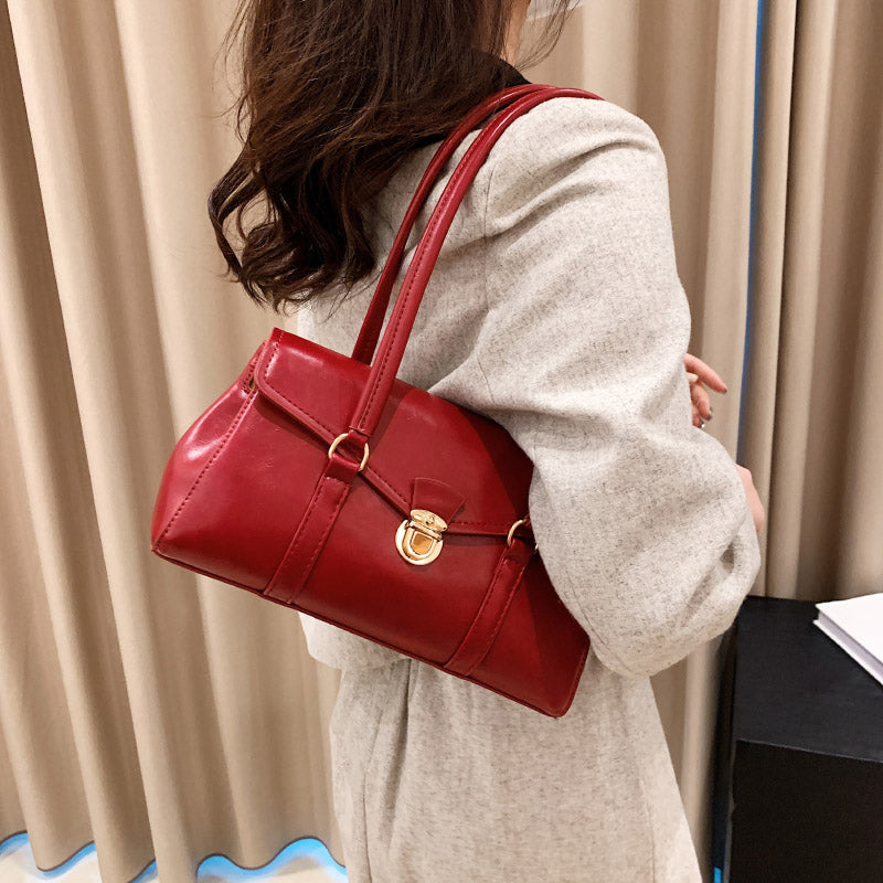Valantomode | The Veridian Heritage Garrison – Women's Premium Vintage-Inspired Vegan Leather Shoulder Bag