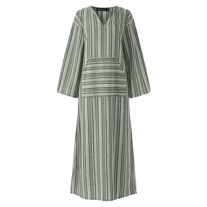 Valantomode | Maxi Dress with Stripes