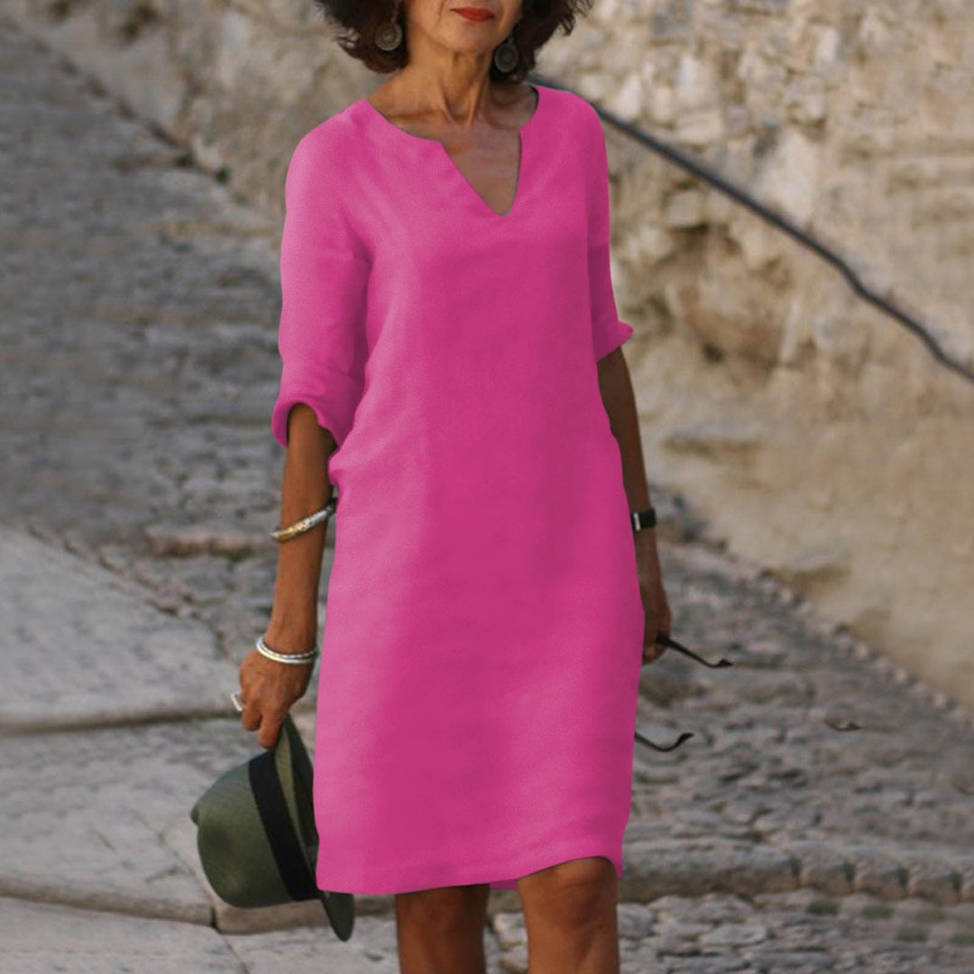 Valantomode | Chic Summer Dress Blending Elegance and Comfort for You