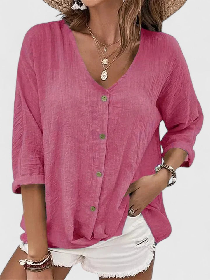 Valantomode | Blouse Featuring Sophisticated Design