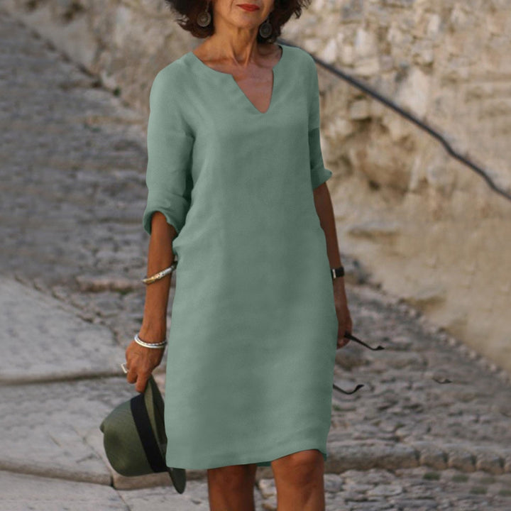 Valantomode | Chic Summer Dress Blending Elegance and Comfort for You