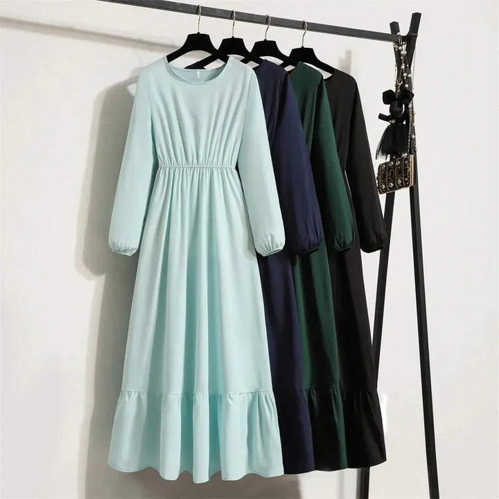 Valantomode | Beautiful Long Summer Dress with Floral Print for Women