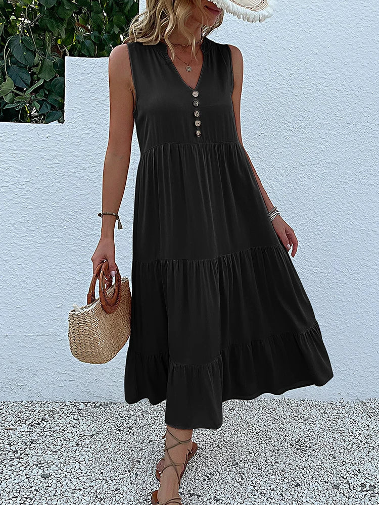 Valantomode | Dress - Elegant Summer Style