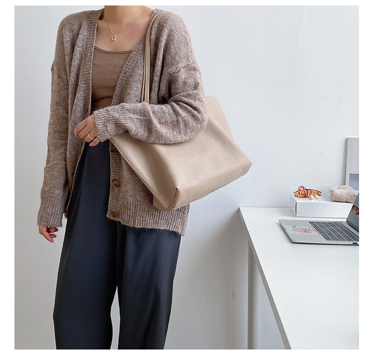 Valantomode | The ‘Aurelius’ Monolith Carrier – Women's Premium Executive Shoulder Tote
