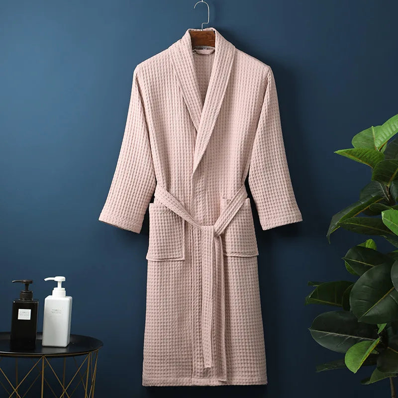 Valantomode | Luxurious Cotton Bathrobe for Cozy Relaxation at Home