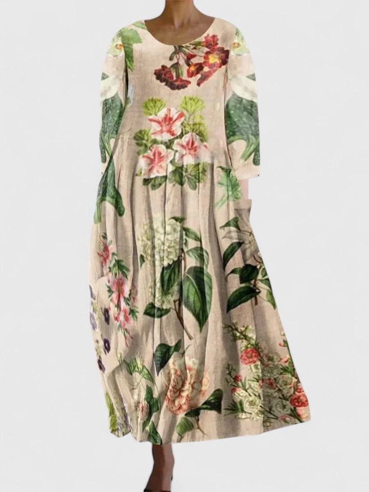 Valantomode | Chic Midi Dress for Effortless Everyday Style