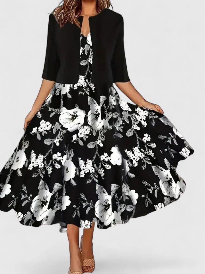 Valantomode | Stunning Midi Dress for Chic Evening Gatherings