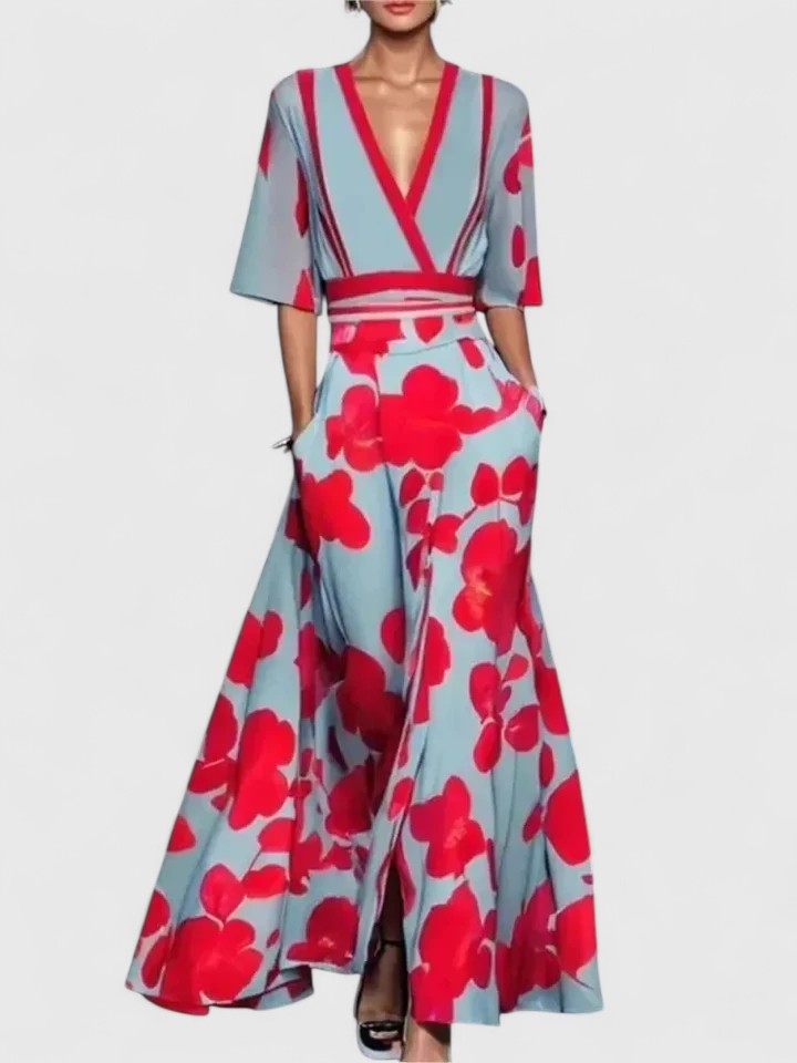 Valantomode | Chic Maxi Dress for Effortless Evening Elegance