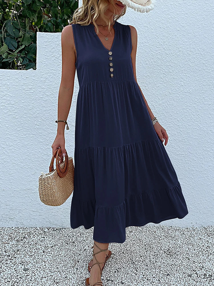 Valantomode | Dress - Elegant Summer Style