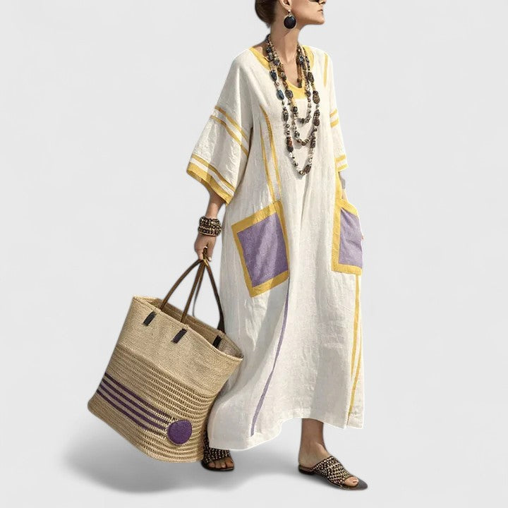 Valantomode | Chic Bohemian Dress for a Stylish Summer Look