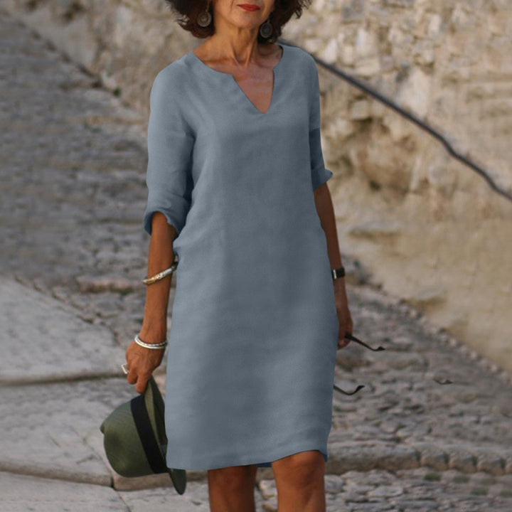 Valantomode | Chic Summer Dress Blending Elegance and Comfort for You