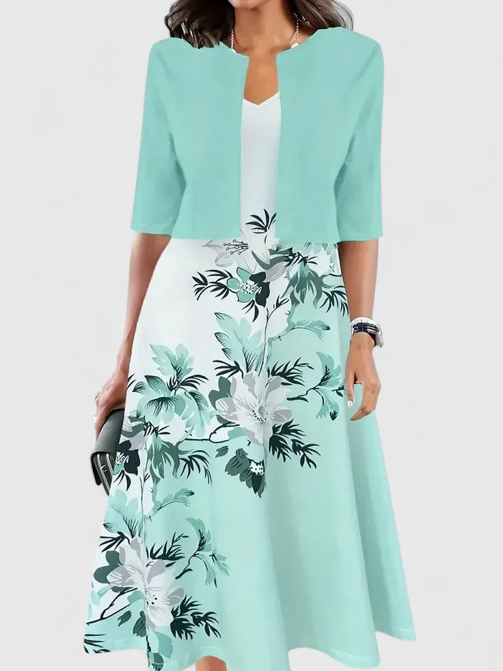 Valantomode | Stunning Midi Dress for Chic Evening Gatherings