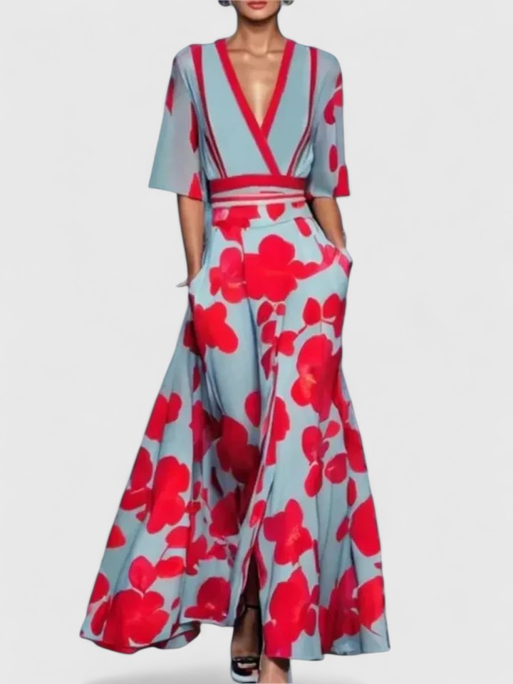 Valantomode | Chic Maxi Dress for Effortless Evening Elegance