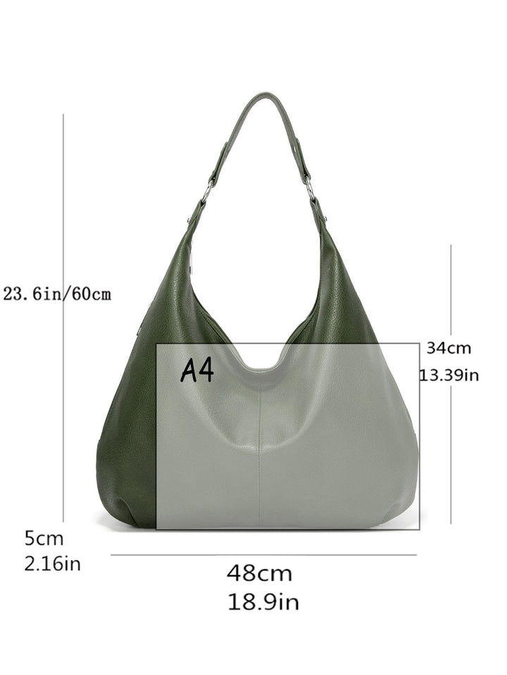 Valantomode | Amara Horizon Courier – Large Premium Soft-Touch Retro Executive Tote