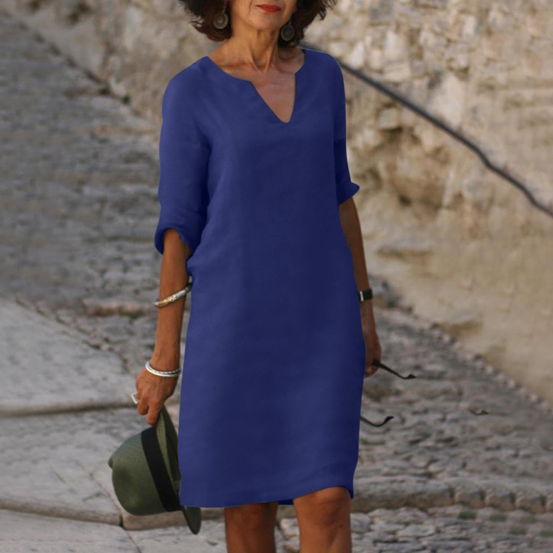 Valantomode | Chic Summer Dress Blending Elegance and Comfort for You