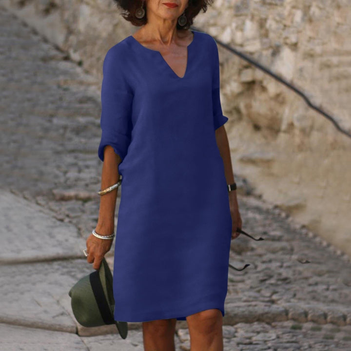 Valantomode | Chic Summer Dress Blending Elegance and Comfort for You