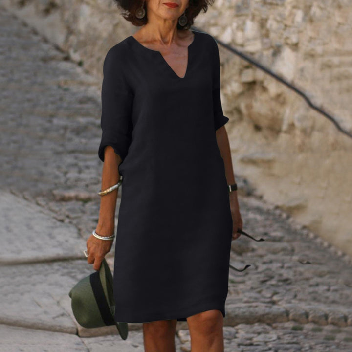 Valantomode | Chic Summer Dress Blending Elegance and Comfort for You