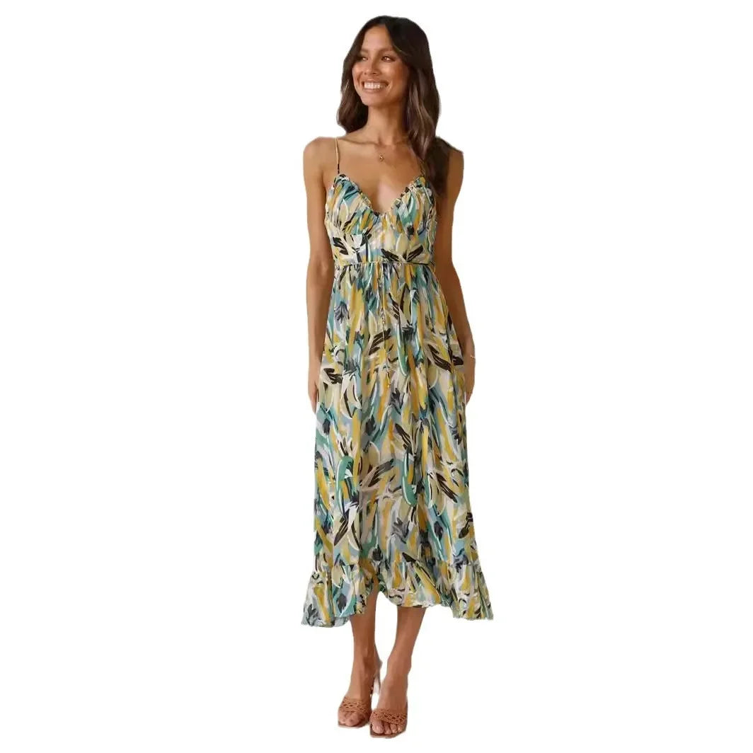 Valantomode | Bohemian Dress with Elegant Design