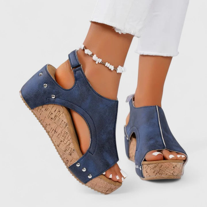Valantomode | Wedge Sandals with Comfort Support