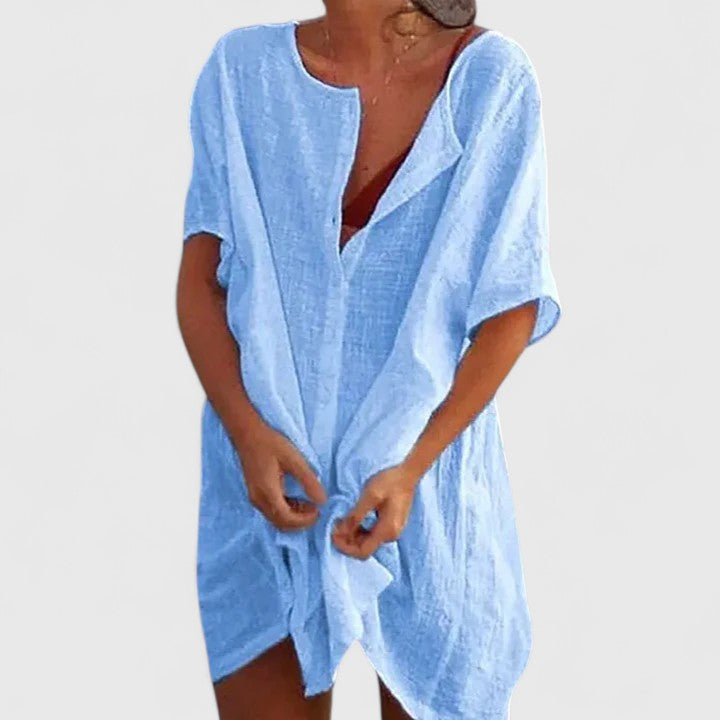 Valantomode | Chic Tunic Dress Perfect for Casual and Formal Events
