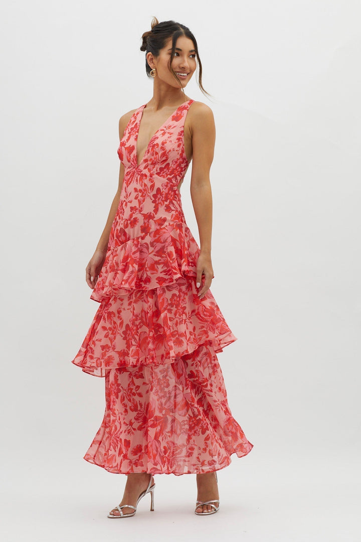 Valantomode | Chic Midi Dress for Stylish Evening Events
