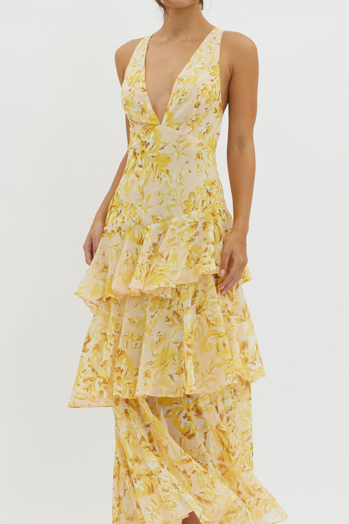 Valantomode | Chic Midi Dress for Stylish Evening Events