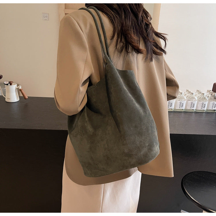 Valantomode | Velvet Archival Garrison – Premium Vegan Suede High-Capacity Executive Tote