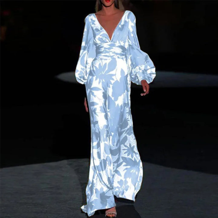 Valantomode | V-Neck Dress Perfect for Effortless Everyday Style