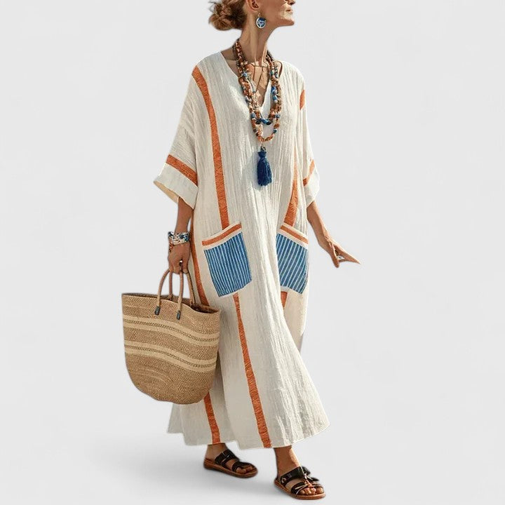 Valantomode | Chic Bohemian Dress for a Stylish Summer Look