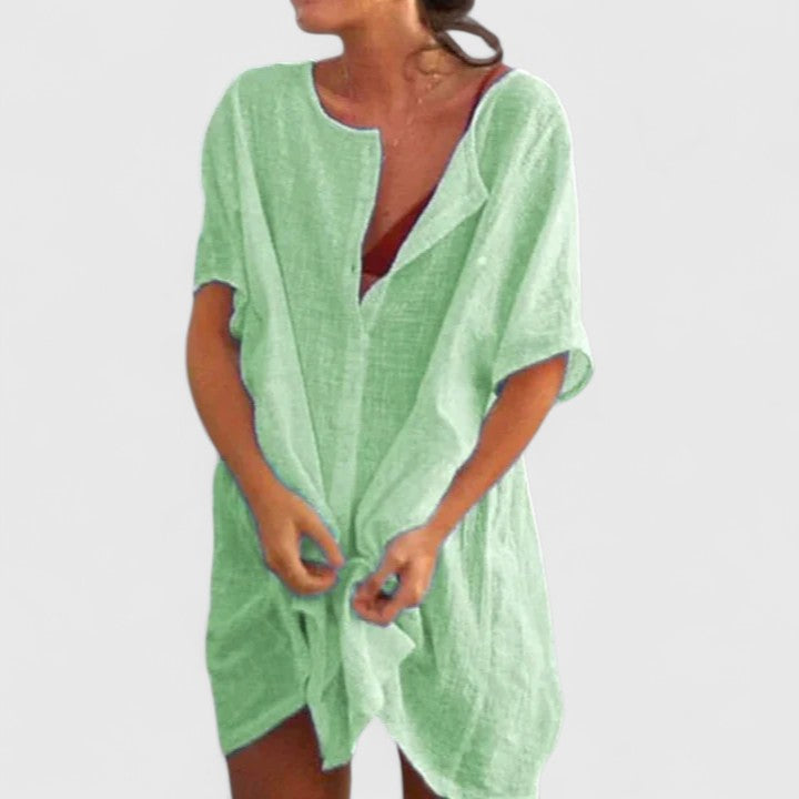 Valantomode | Chic Tunic Dress Perfect for Casual and Formal Events