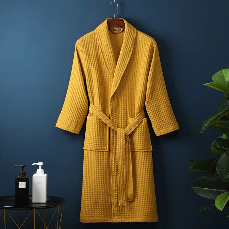 Valantomode | Luxurious Cotton Bathrobe for Cozy Relaxation at Home