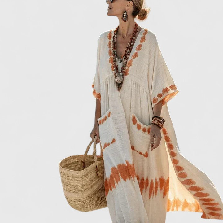 Valantomode | Chic Bohemian Dress for a Stylish Summer Look