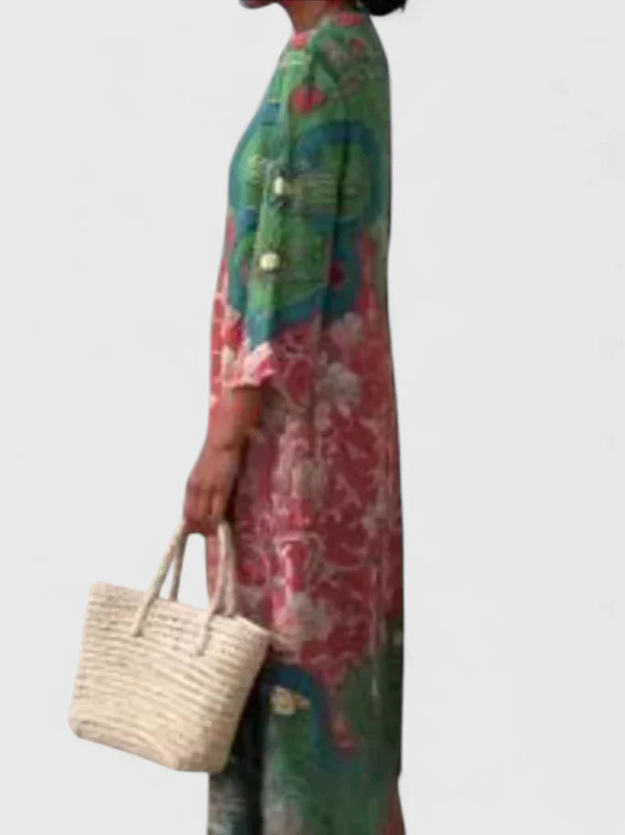 Valantomode | Chic Midi Dress for Effortless Day to Night Style