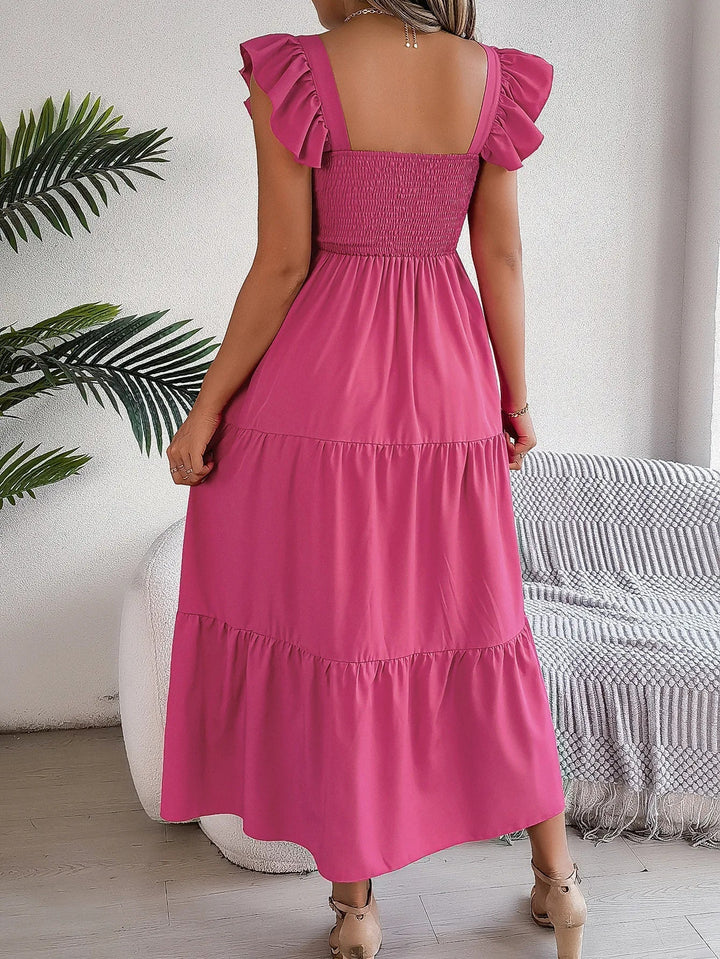 Valantomode | Dress with Tiered Design