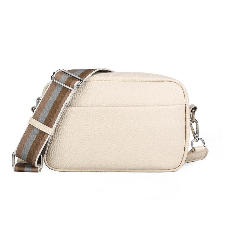 Valantomode | Aura Kinetic Sentry – Compact Executive Shoulder Bag with Contrast Statement Strap