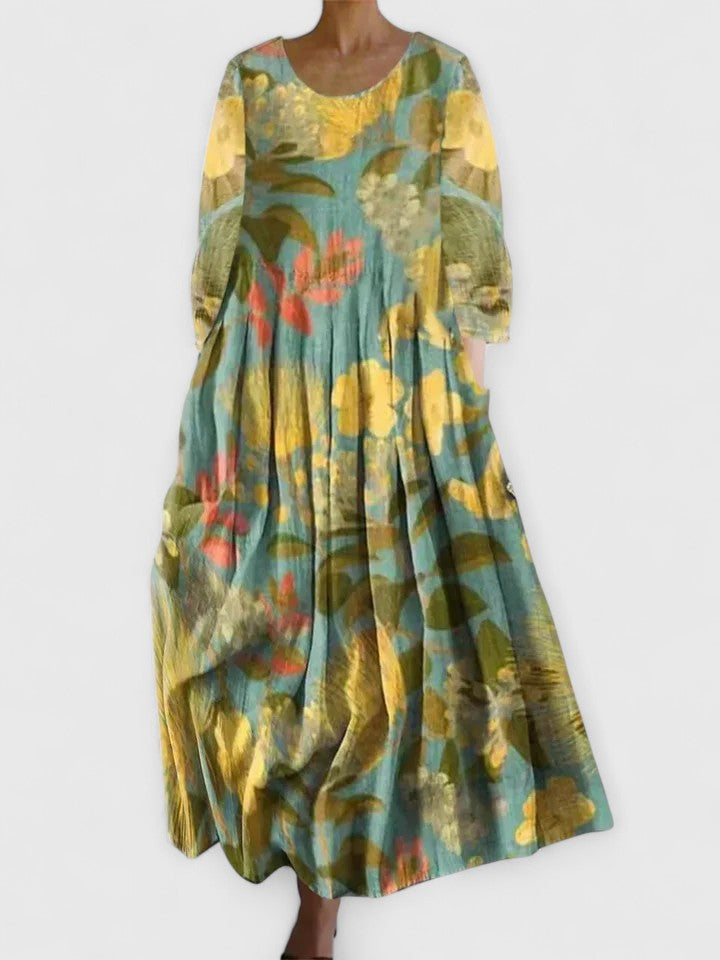 Valantomode | Chic Midi Dress for Effortless Everyday Style