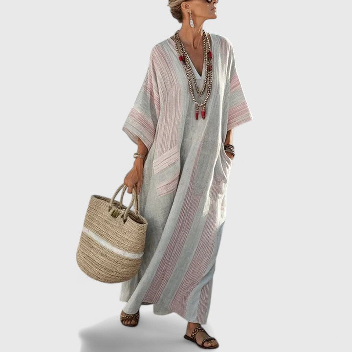 Valantomode | Chic Bohemian Dress for a Stylish Summer Look
