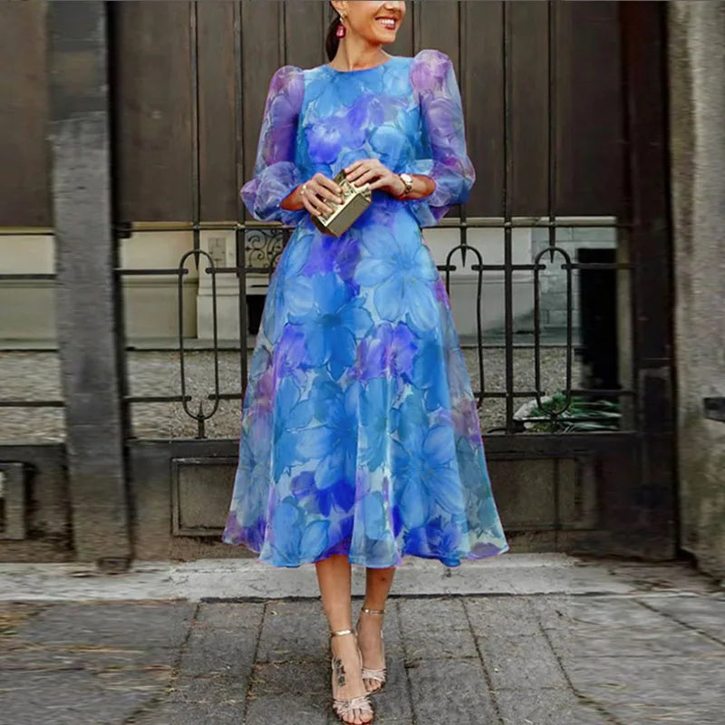 Valantomode | Beautiful Floral Dress for Women Ideal for Any Occasion
