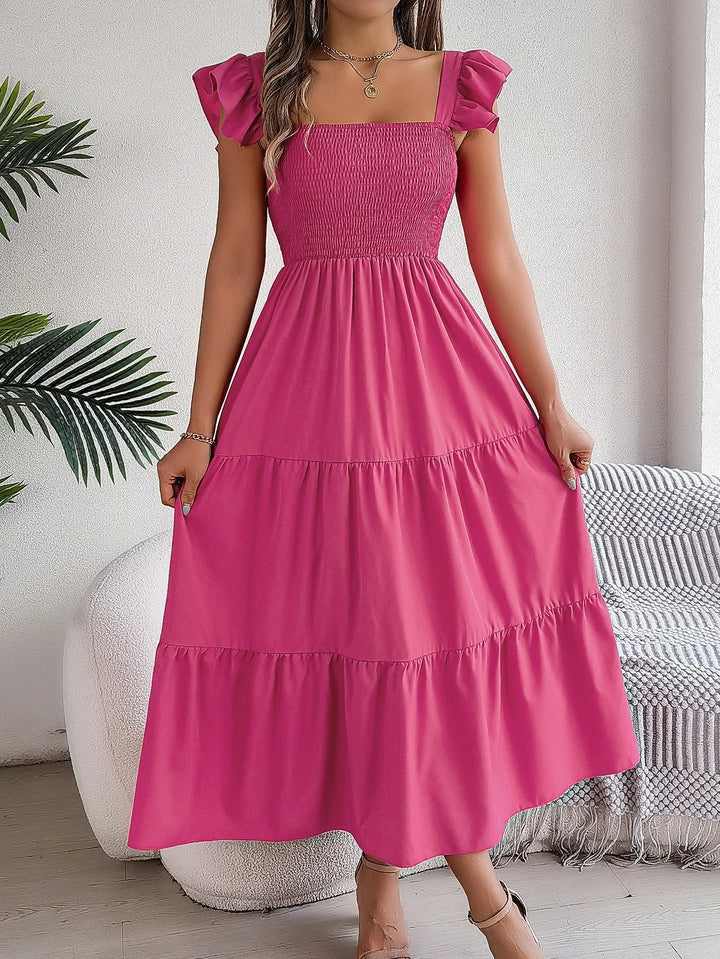 Valantomode | Dress with Tiered Design