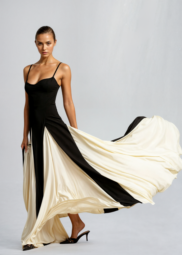 Valantomode | Beautiful Maxi Dress Ideal for Elegant Summer Events