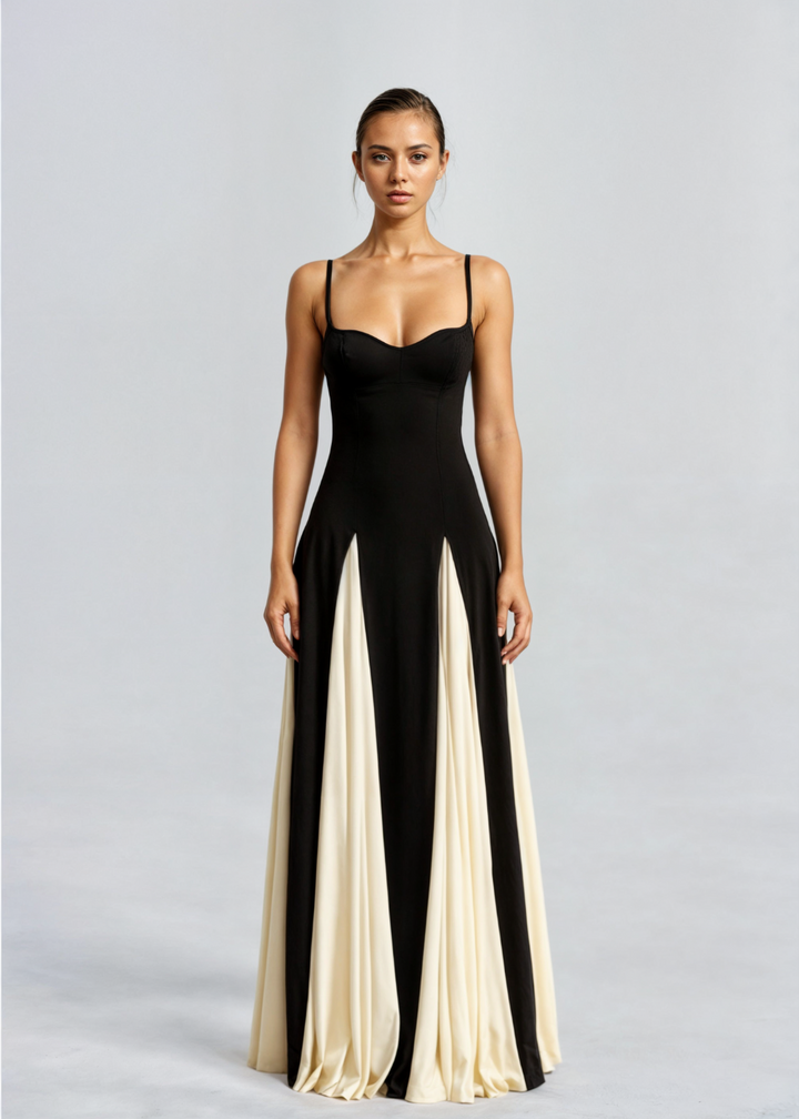 Valantomode | Beautiful Maxi Dress Ideal for Elegant Summer Events