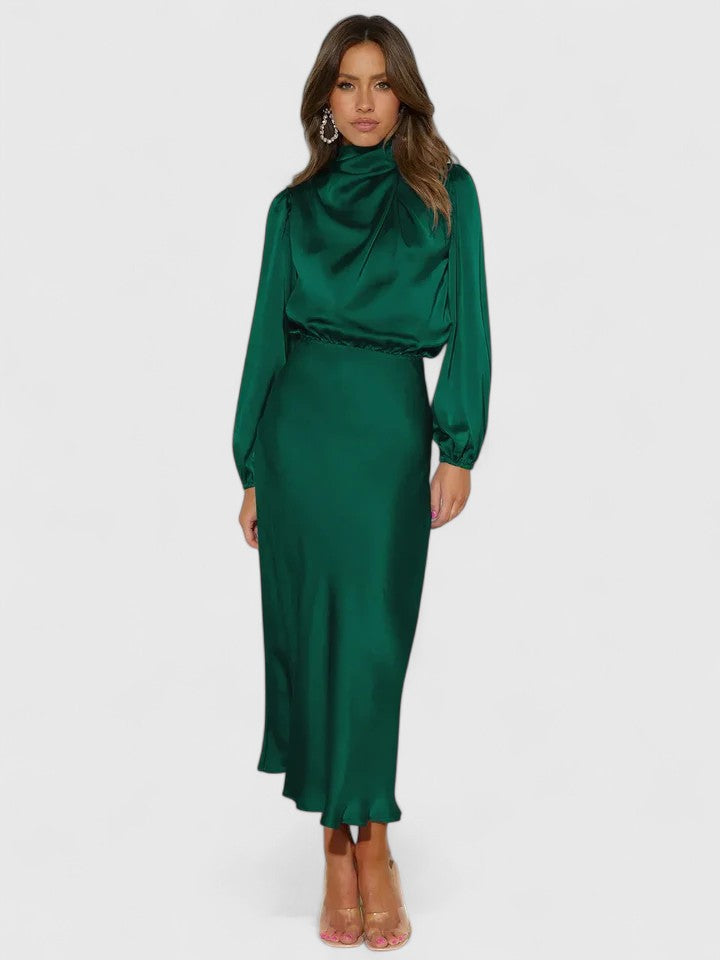 Valantomode | Chic Long Dress for Effortless Elegance Every Occasion