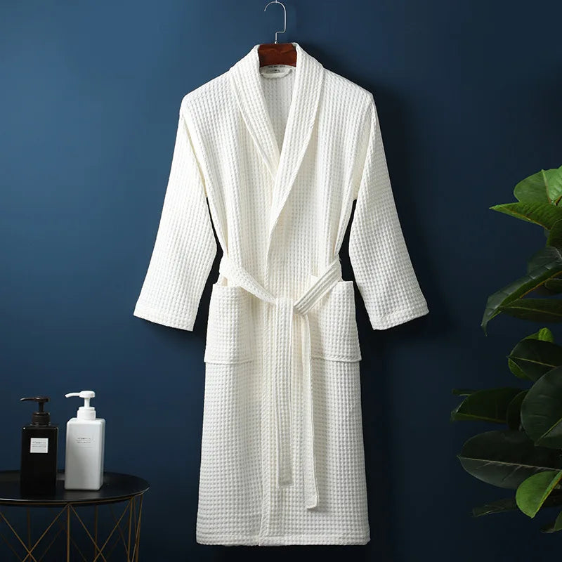 Valantomode | Luxurious Cotton Bathrobe for Cozy Relaxation at Home