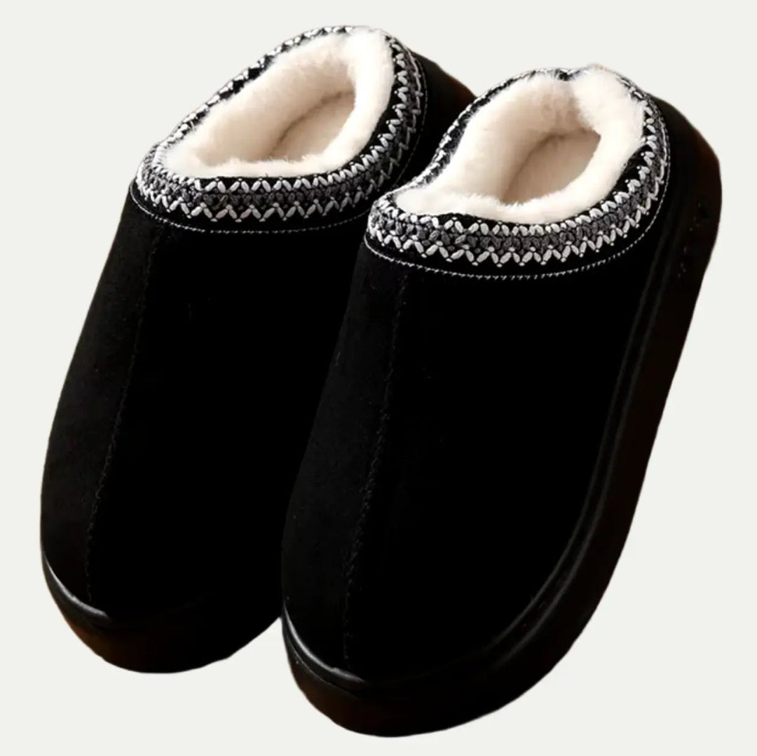 Valantomode | Women's Slippers – Cozy Sheepskin Comfort