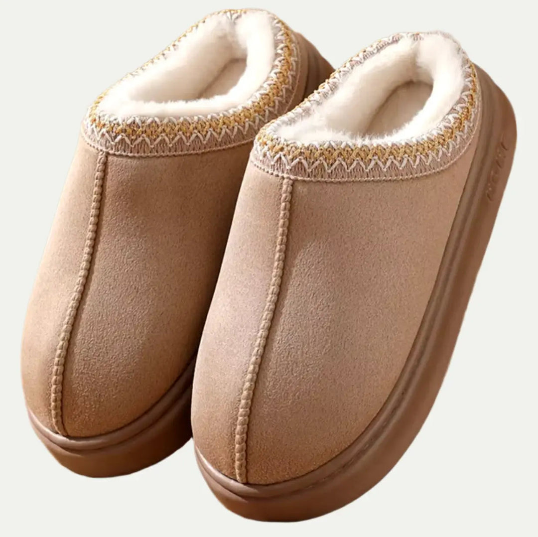 Valantomode | Women's Slippers – Cozy Sheepskin Comfort